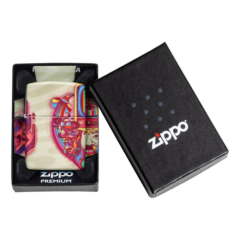 Zippo 迷幻设计打火机