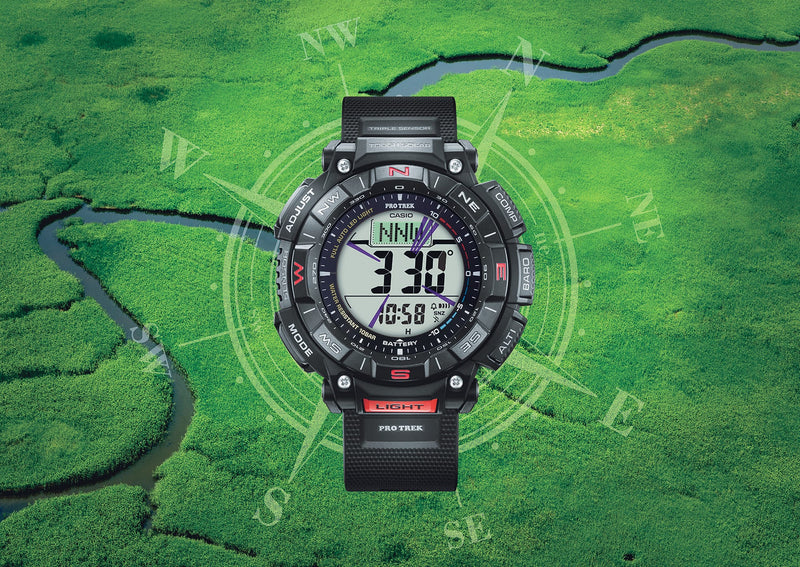 Casio Pro Trek Bio Mass Tough Solar Watch PRG340-1