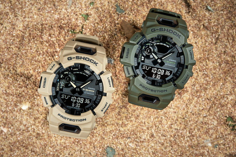 G-Shock G-Squad 棕色树脂表带手表 GBA900UU-5A