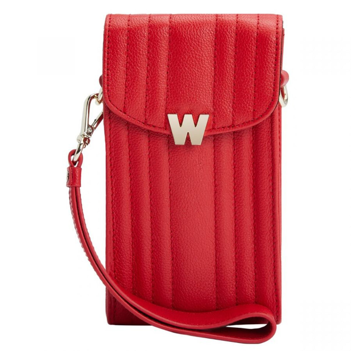 Wolf Mimi Phone Case with Wristlet and Lanyard