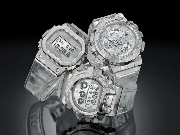 G-Shock Transparent Resin Band Watch GM6900SCM-1D