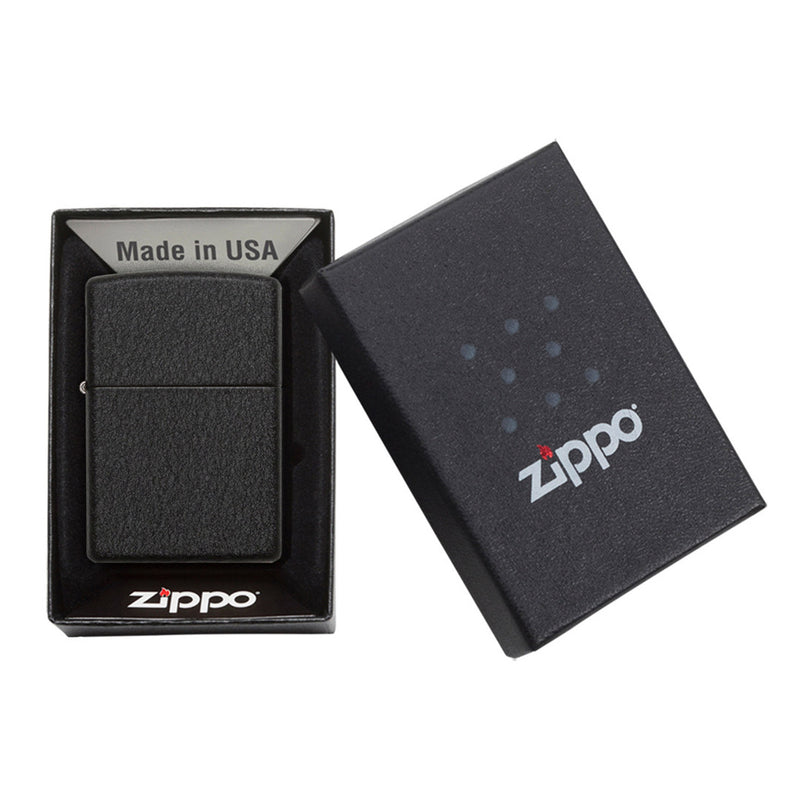 Zippo 236 黑色裂纹打火机