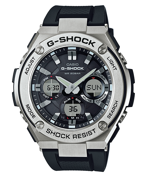 G-Shock G-Steel 太阳能男式手表 GSTS110-1A