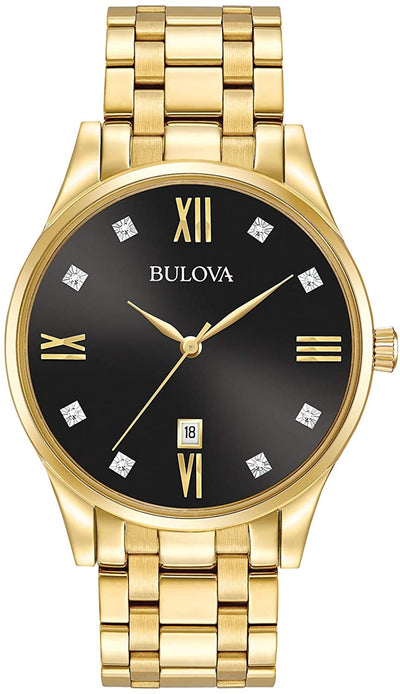 Bulova 经典钻石系列男士手表 97D108 