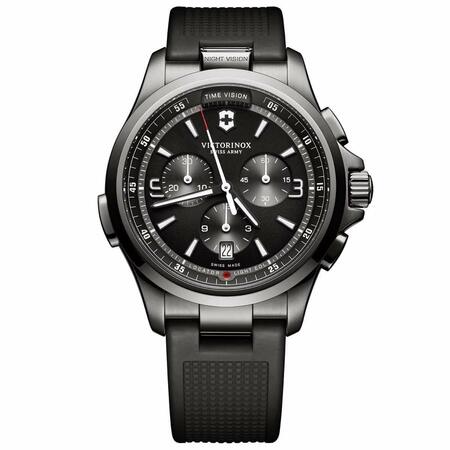 Victorinox Swiss Army Night Vision Chronograph 241731 Mens Watch