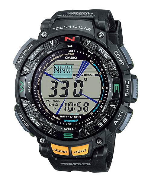 Casio Protrek Triple Sensor Prg-240-1Dr Prg240-1Dr Watch