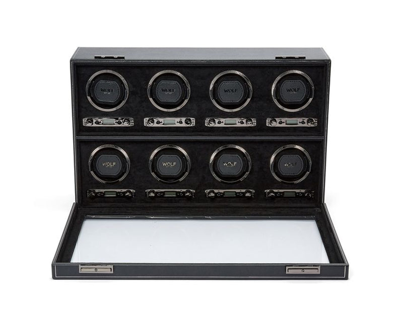 BRITISH RACING 8 PIECE WATCH WINDER