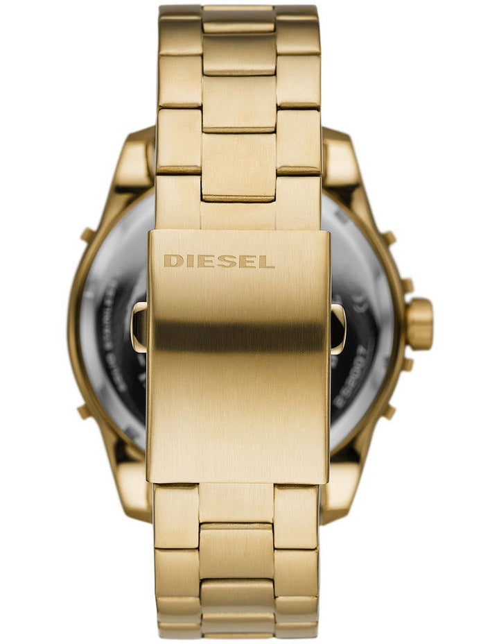 Diesel Caged Three Hand Stainless Steel Watch