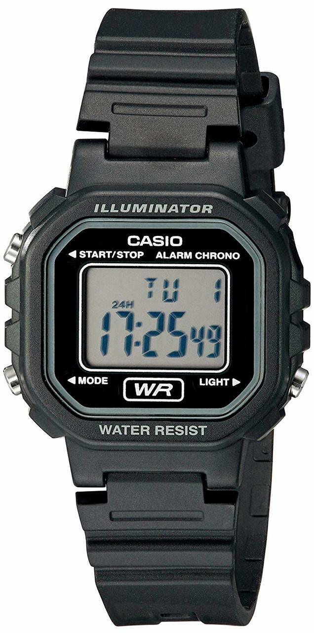 Casio Womens La20Wh-1Acf Classic Digital Black Resin Watch