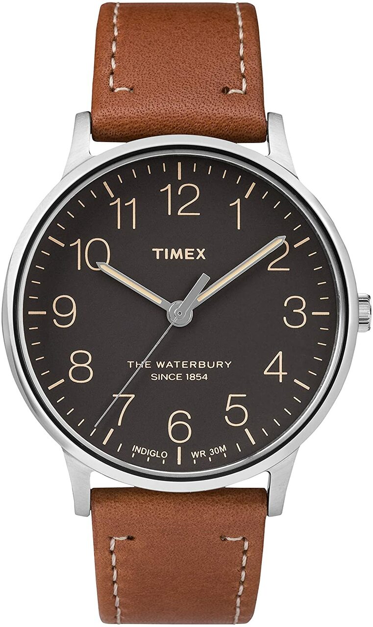 Timex Waterbury Brown Strap Men's Watch