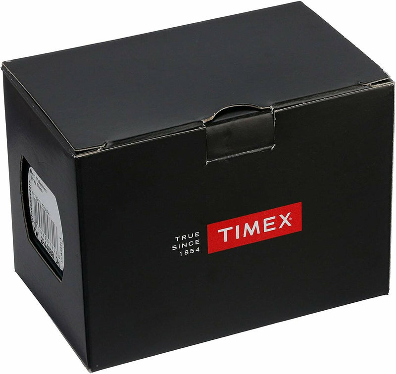 Timex 男式 Tw2T35100 Southview 41 多功能棕色/银色/蓝色皮革表带手表