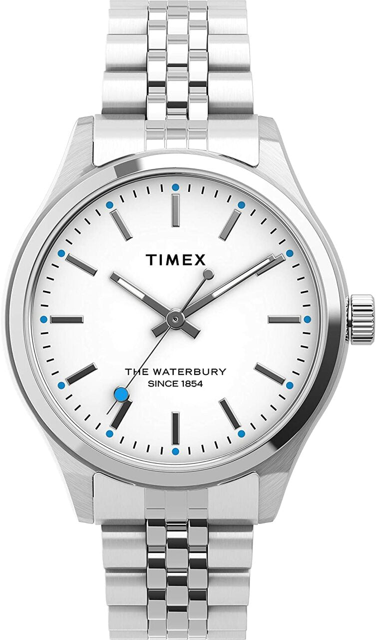 Timex Waterbury Neon 34mm Stainless Steel Watch