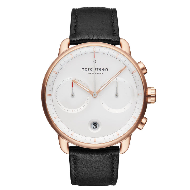 Nordgreen Pioneer 42mm Rose Gold Watch