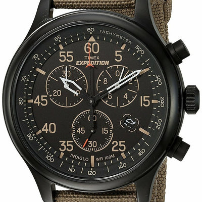 Timex Mens Expedition Field Chronograph Watch Watch Direct