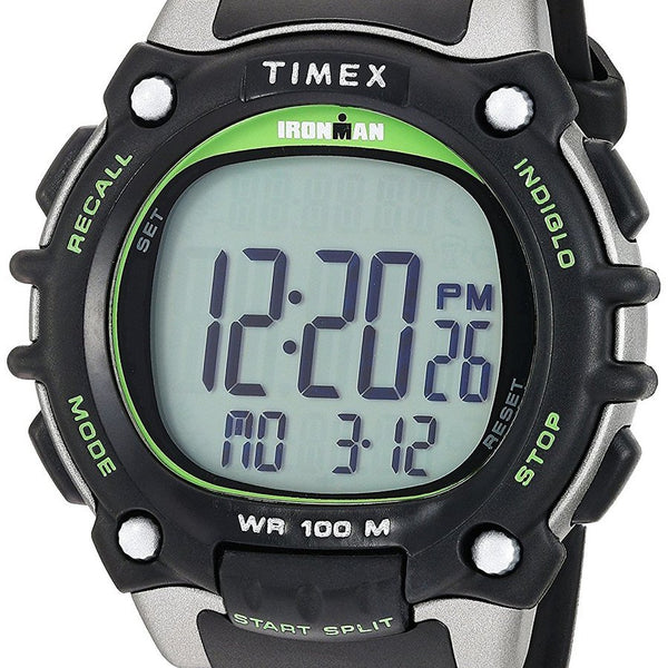 Timex Ironman Classic 100 Full Size Black Mens Watch Watch Direct