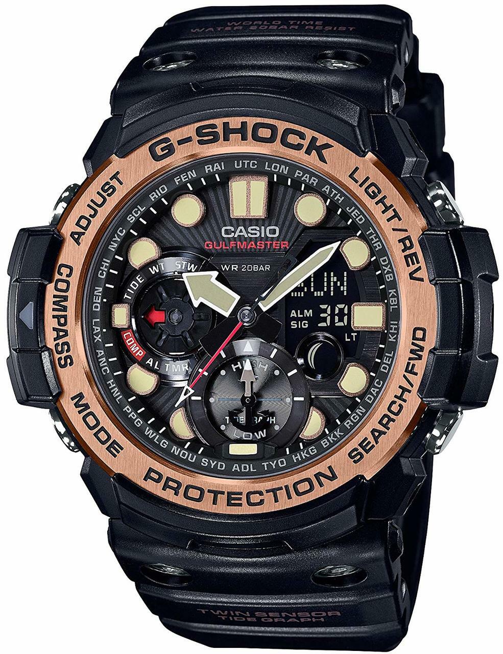 Casio G-Shock Rose Gold Gulfmaster Gn-1000Rg-1Adr Mens Japan Import