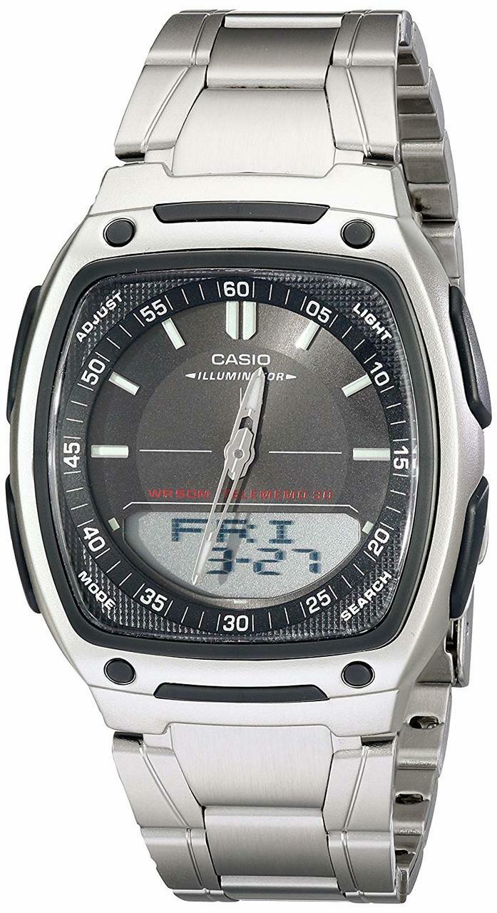 Casio Mens Aw81D-1Av Ana-Digi 10-Year Battery Watch