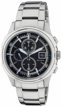 Citizen Eco-Drive Chronograph Ca0370-54E Mens Watch