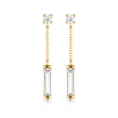 GEORGINI THE LAYERED EDIT TLIETA EARRING GOLD