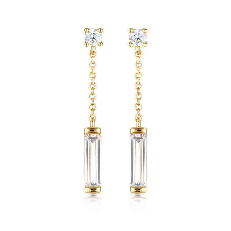 GEORGINI THE LAYERED EDIT TLIETA EARRING GOLD