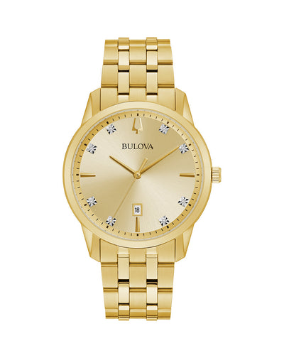 Bulova Men s Classic Diamond Watch 97D123 Watch Direct