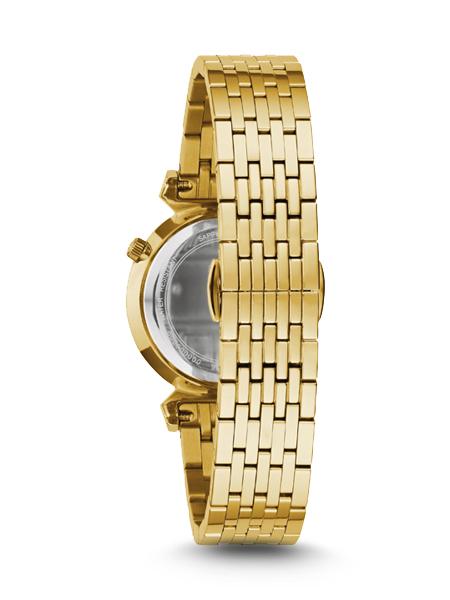 Bulova Women's Classic Gold Tone Watch 97L161