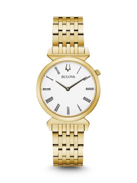 Bulova Women's Classic Gold Tone Watch 97L161