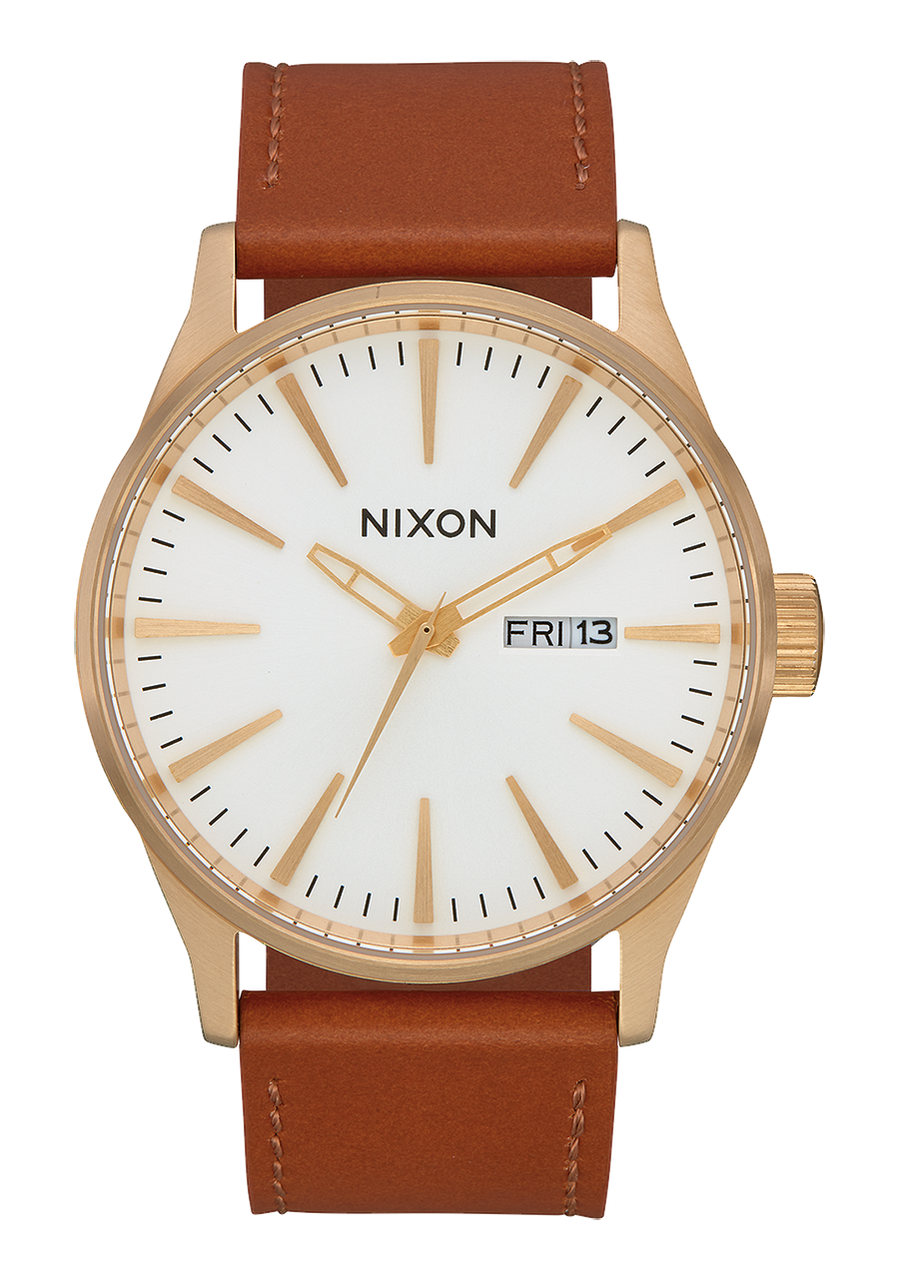 Nixon  Sentry Leather Watch A105-2621