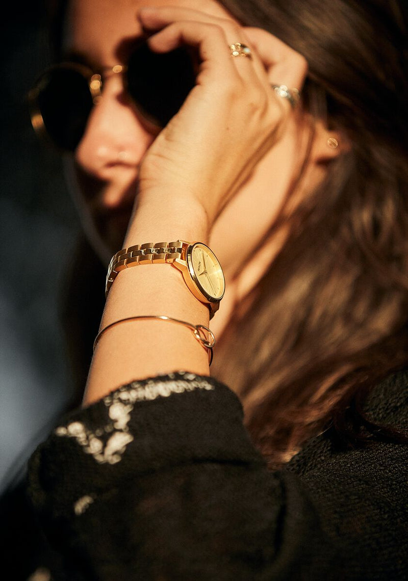 Nixon Medium Kensington All Gold Dial and Case Womens Watch A1260-502-00