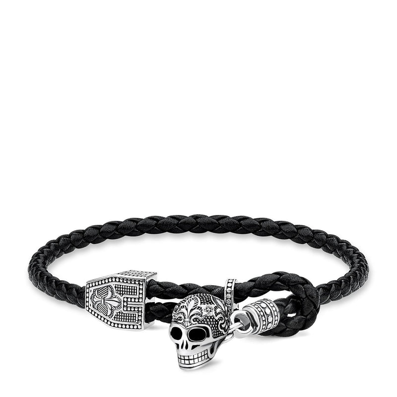 Thomas Sabo 皮革表带“骷髅”