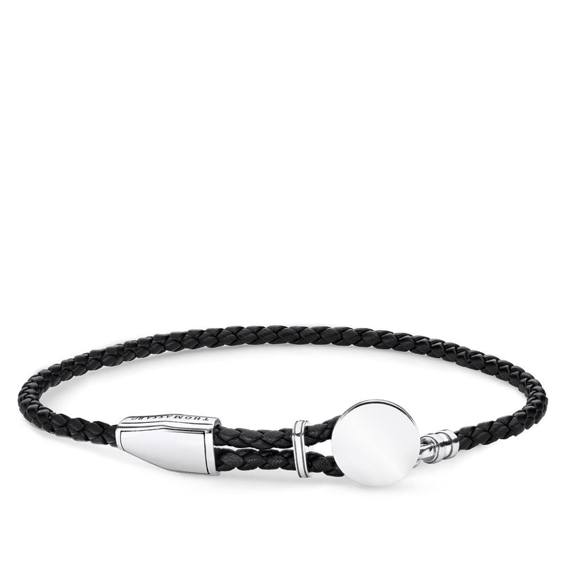 Thomas Sabo 皮革表带“圆盘”