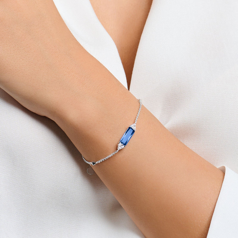 THOMAS SABO Bracelet with Blue Stone