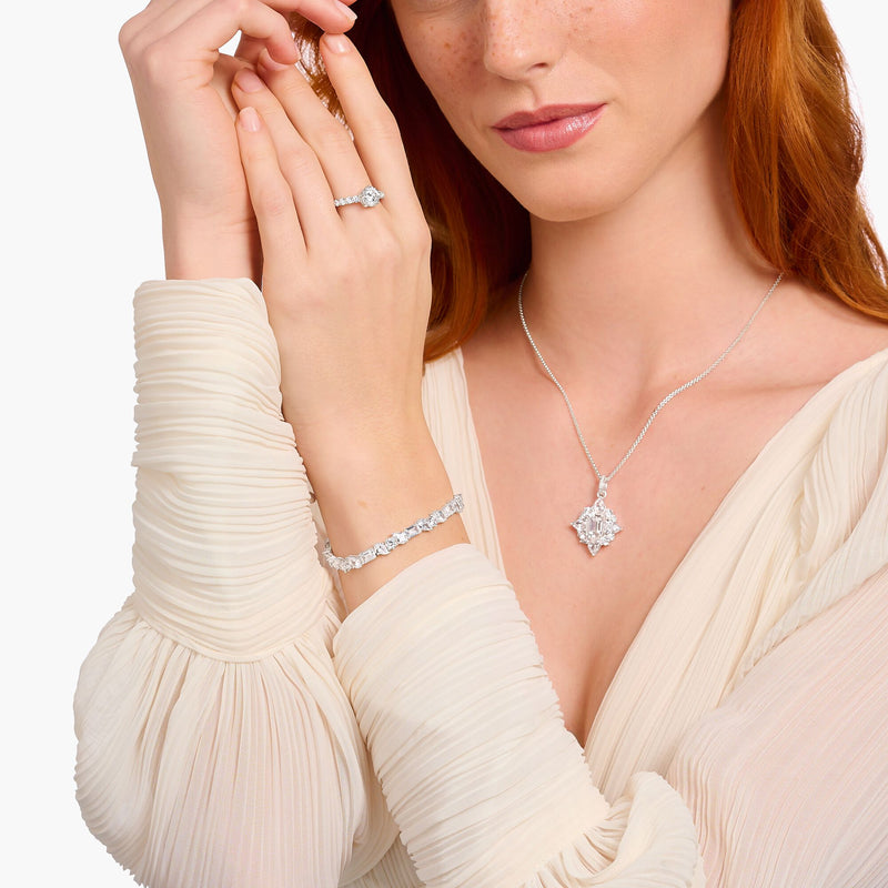 THOMAS SABO Heritage Glam 网球手链 窄款