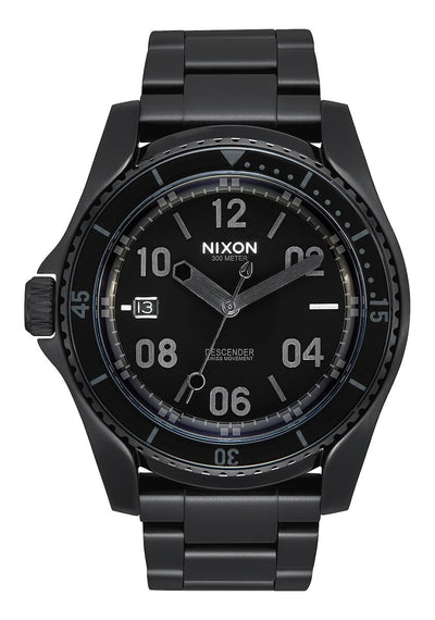 Nixon Descender 手表 黑色 男士手表 A959-1147-00