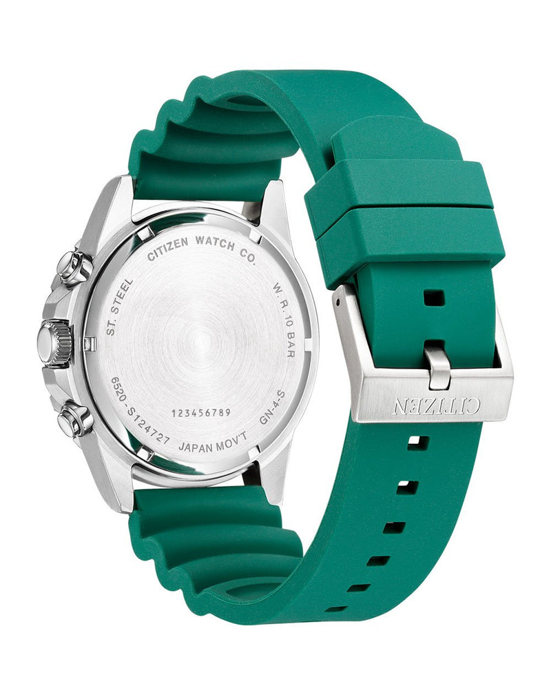 Citizen Quartz Green Chronograph Men's Watch AI5009-12X