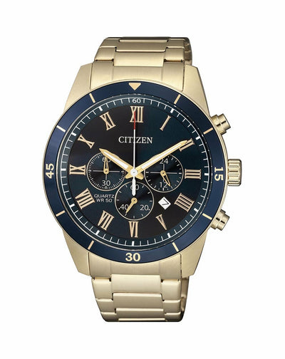 Citizen Gold Tone Chronograph Watch AN8169-58L