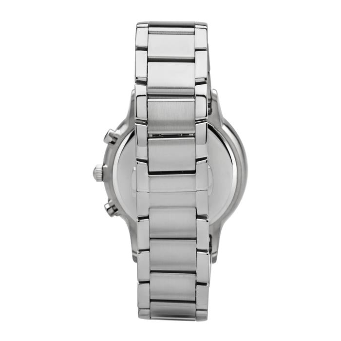 ElegantTime Stainless Steel Blue Chronograph Watch Model QZ43C22B5A