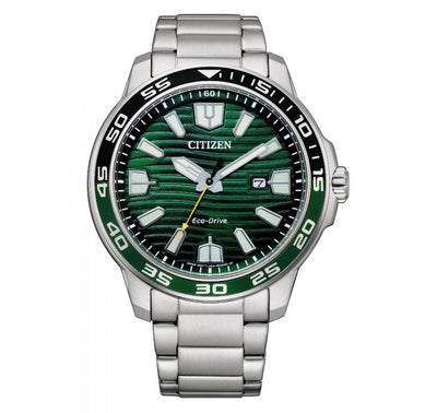 西铁城 Eco-Drive 绿色正装手表 AW1526-89X