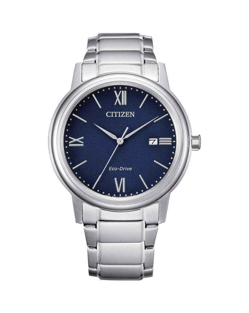 Citizen Minimalist Stainless Steel Eco-Drive Dress Watch AW1670-82L