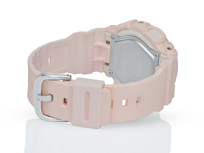 Baby-G DUO Rose Gold Accent Pink Watch BA110RG-4A