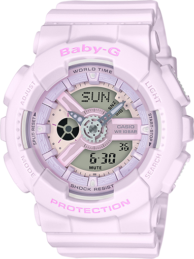 Baby-G Pink Colour Series Women's Watch BA110-4A2