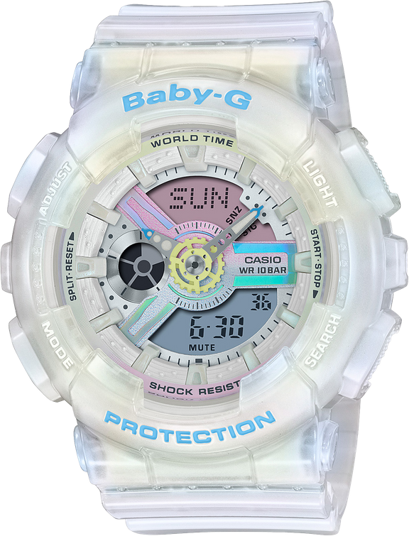 Casio Baby-G Skeleton Womens Watch BA110PL-7A2