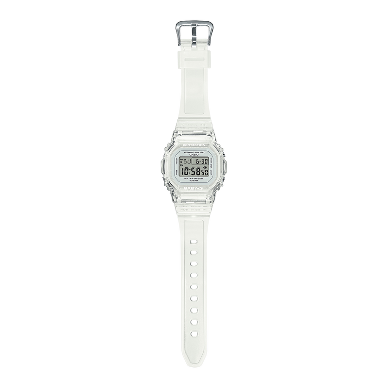 Baby-G Shock Resistant Transparent Womens Watch BGD565S-7D