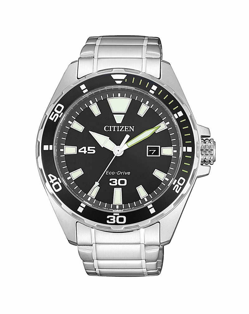 Citizen Eco-Drive Black Dial Dress Watch BM7451-89E