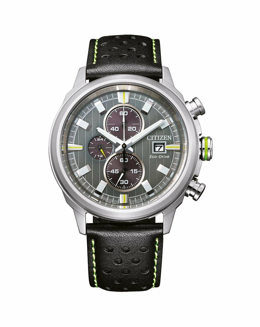Citizen Chronograph Leather Strap Watch CA0739-13H