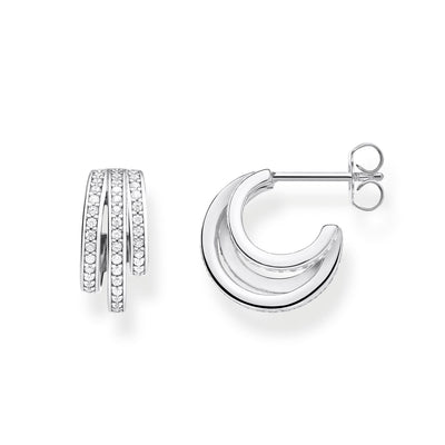 Thomas Sabo Hoop Earrings Silver Rings