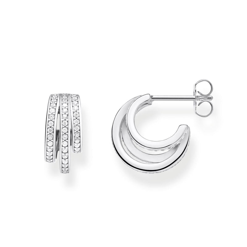 Thomas Sabo Hoop Earrings Silver Rings