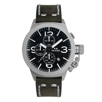 TW Steel Canteen 45MM Grey Dial Mens Watch CS105