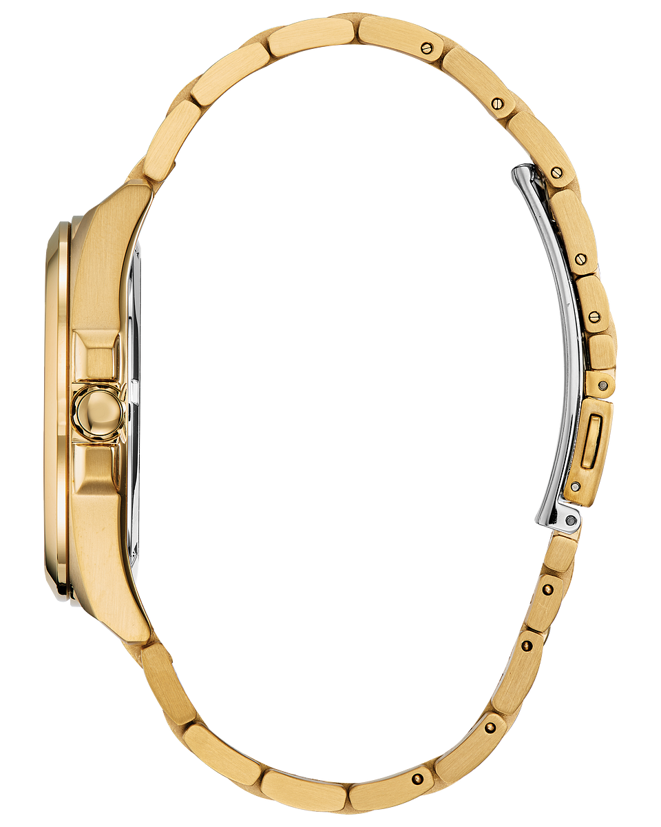 Citizen Corso Gold Case and Blue Dial Dress Watch BM7103-51L