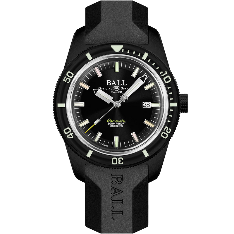 Ball Engineer II Skindiver Heritage Manufacture Chronometer DD3208B-P2C-BKR